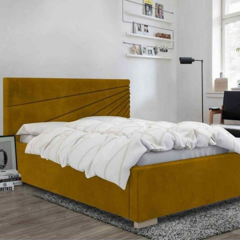 تخت خواب دونفره مدل دلگرم سایز 140×200 سانتی متر