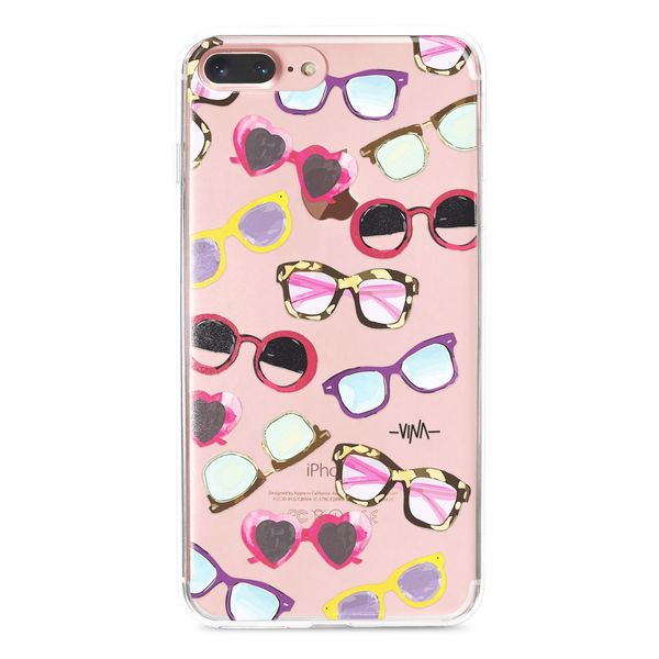 کاور ژله ای مدلSunglasses مناسب برای گوشی موبایل آیفون 7 پلاس و 8 پلاس کاور ژله ای مدلSunglasses مناسب برای گوشی موبایل آیفون 7 پلاس و 8 پلاس