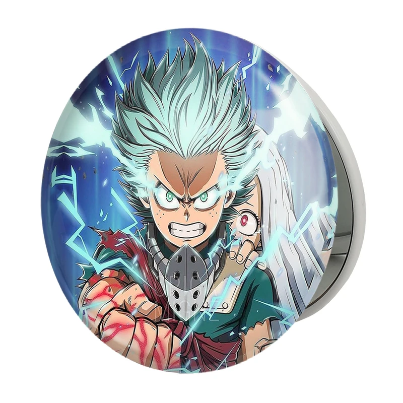 آینه جیبی خندالو طرح دکو انیمه آکادمی قهرمان من مدل تاشو کد 16143 