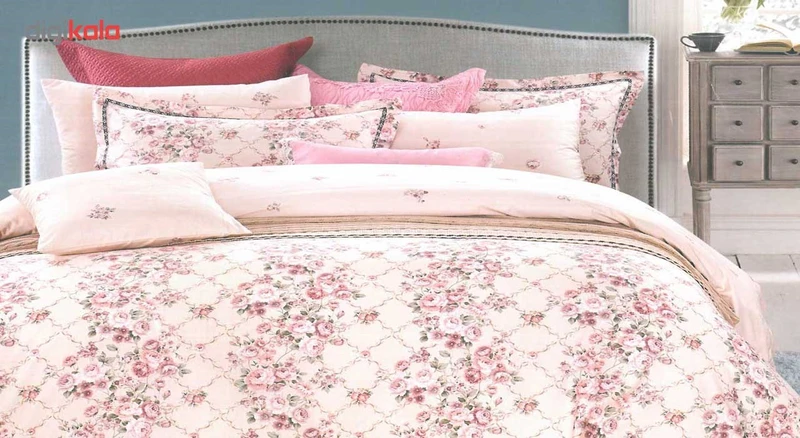 عکس شماره 2 : سرویس روتختی بن سا مدلzanjiri دو نفره 5 تیکه ژاكارد