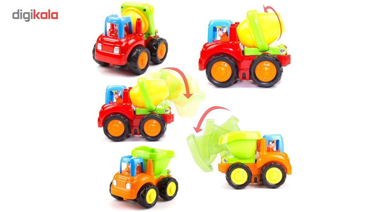 ماشین Huile Toys مدل کامیون کوچک