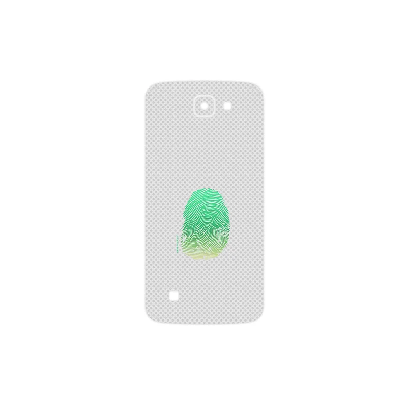 برچسب پوششی ماهوت مدل Minimal Fingerprint مناسب برای گوشی موبایل ال جی K4