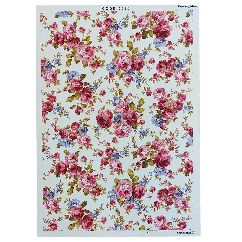 برچسب ترنسفر مدل رز پترن