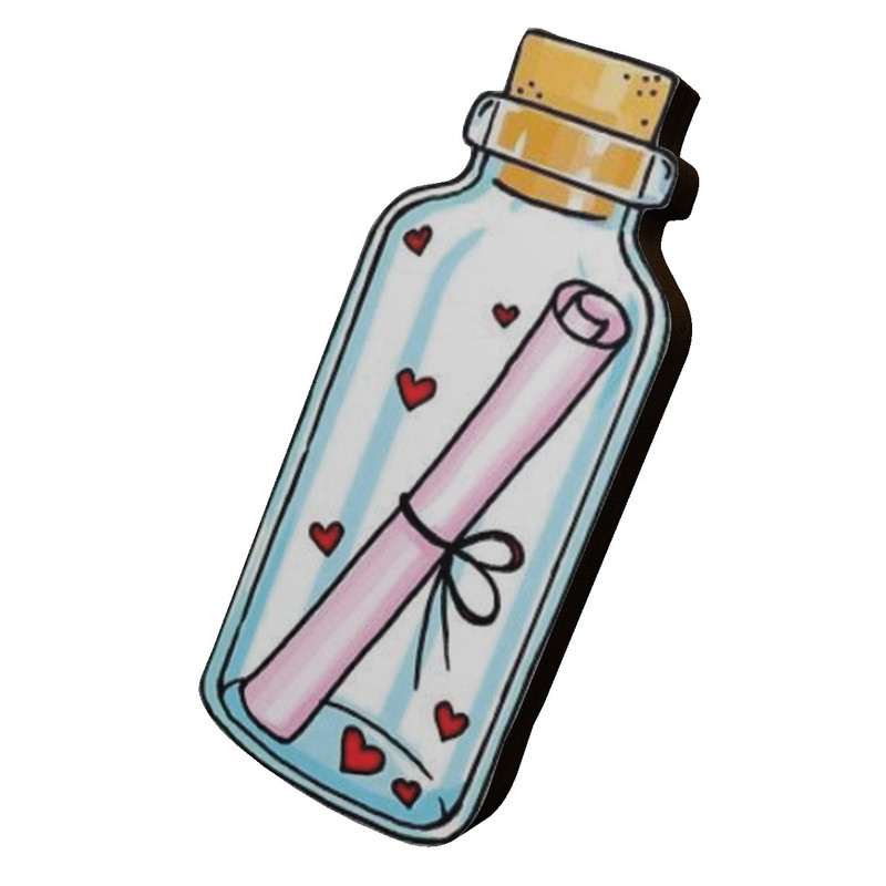 استیکر چوبی شیشه بانیبو مدل Glass02-1