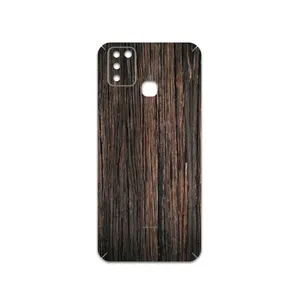 MAHOOT Burned-Wood Cover Sticker for Infinix Smart 6 X657B