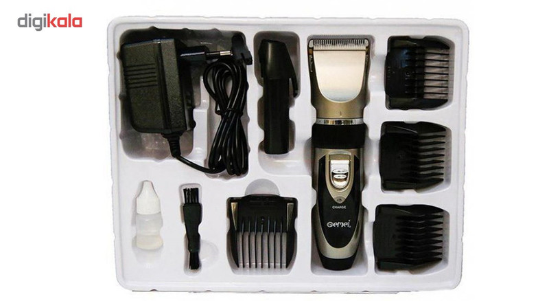 ماشین اصلاح جیمی مدل GM-6066 بهمراه خوشبو کننده Bikit