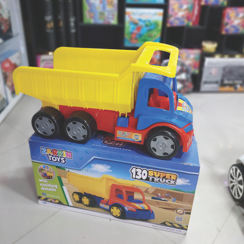 ماشین بازی زرین تویز مدل کامیون