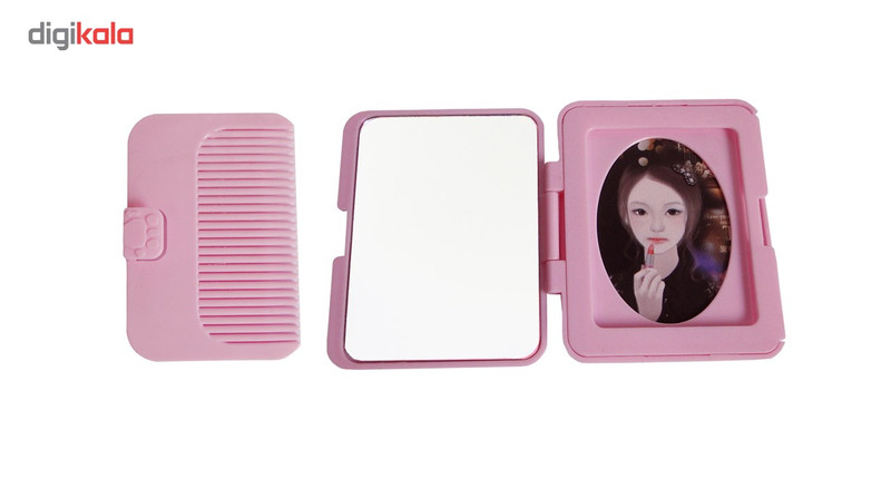 ست آینه و شانه کودک مدل Hello Kitty