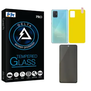 PK Delta Privacy Screen Protector For samsung a51 With Back Protector
