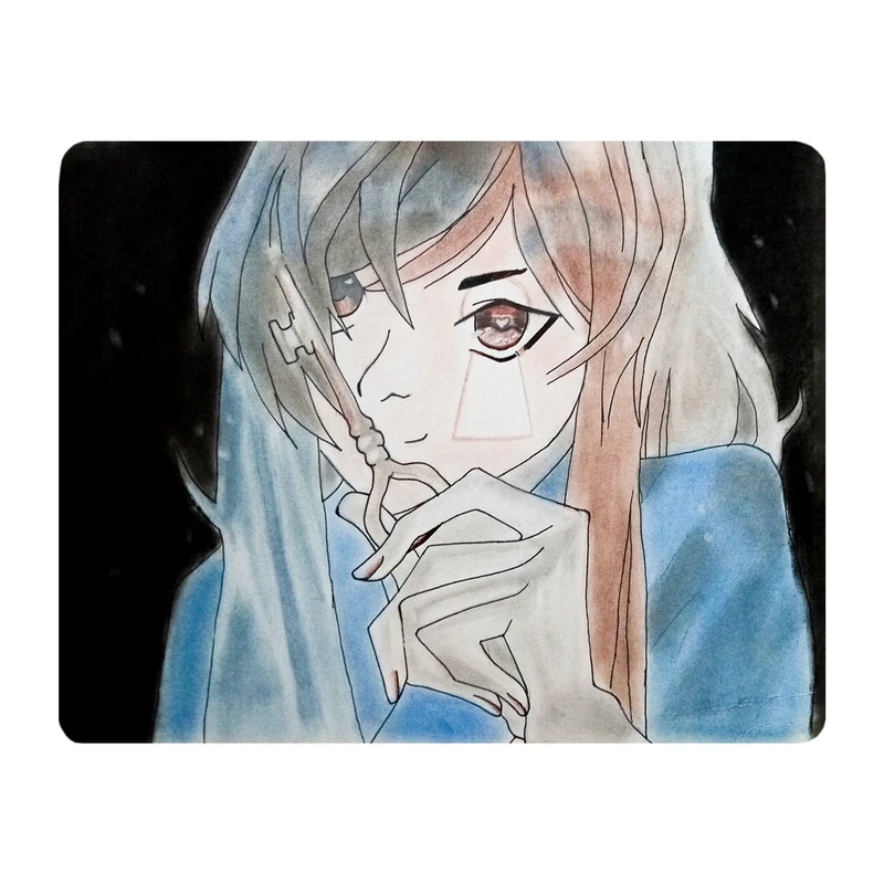 نقاشی پاستل به سبک سورئالیسم مدل حقیقت مرموز