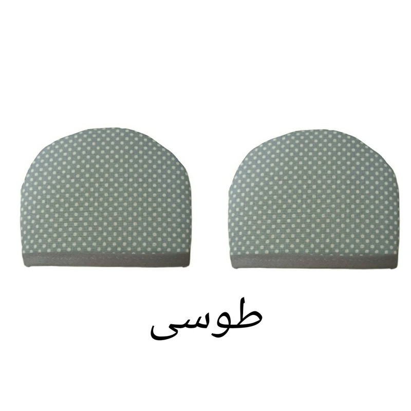 دستگیره اجاق گاز مدل خالدار فانتزی کد 007 بسته 8 عددی