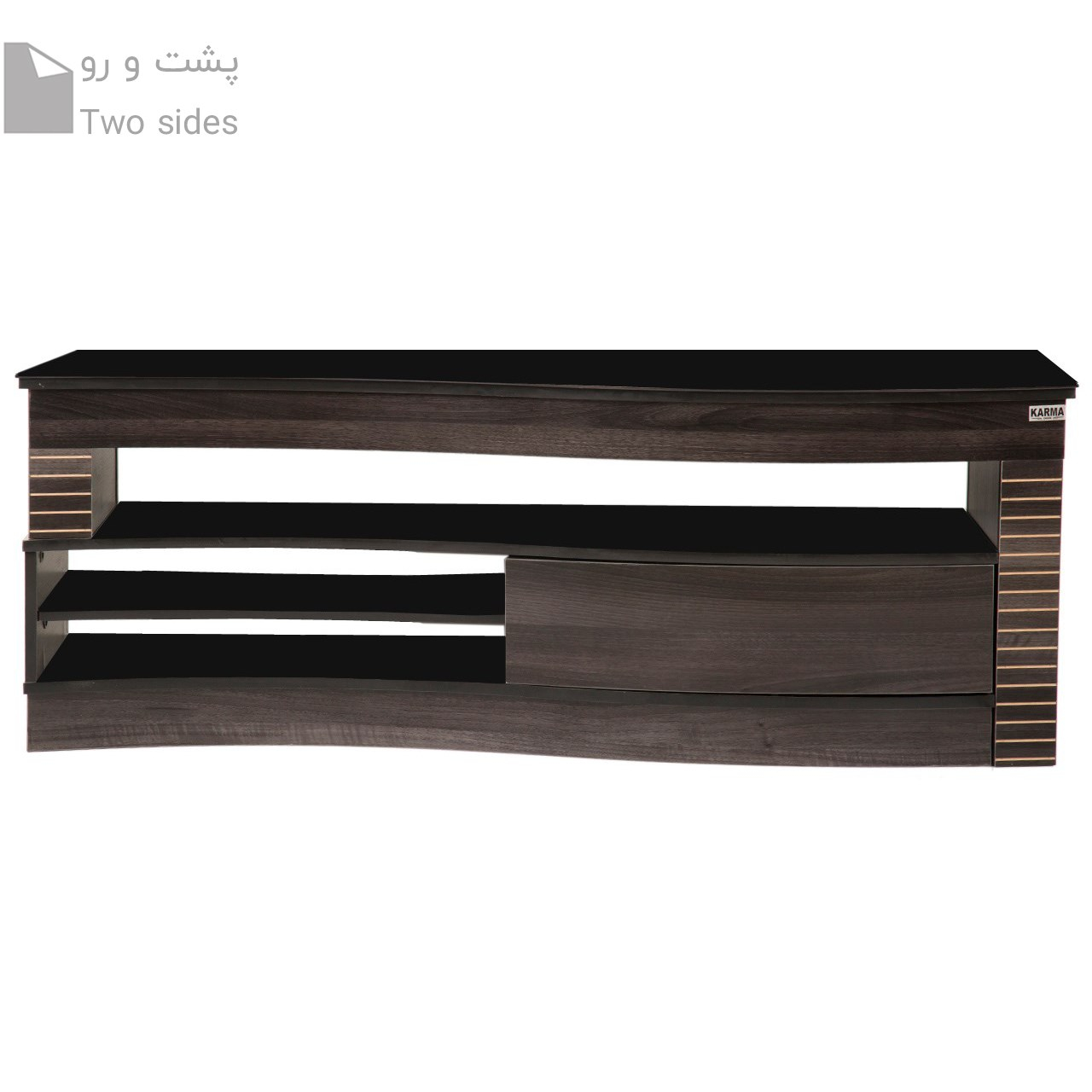 میز تلویزیون پشت و رو کارماچوب مدل M112 رنگ کاراچاک
