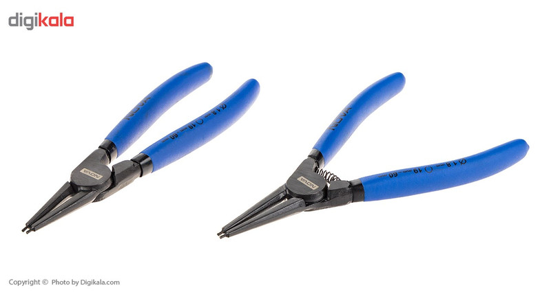 مجموعه 4 عددی انبر خار باز کن و خار جمع کن نووا مدل NTP-8075 مجموعه 4 عددی انبر خار باز کن و خار جمع کن نووا مدل NTP-8075