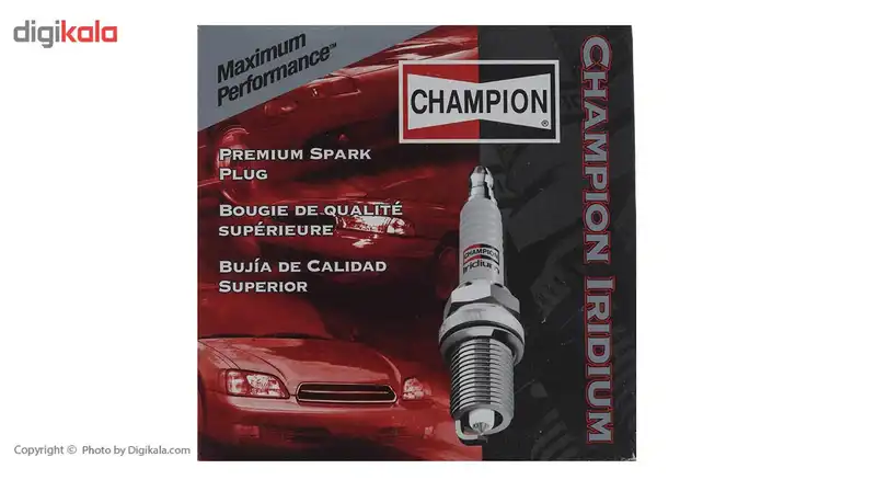 شمع پایه کوتاه ایریدیوم سوزنی چمپیون مدل 9201 بسته 4 عددی