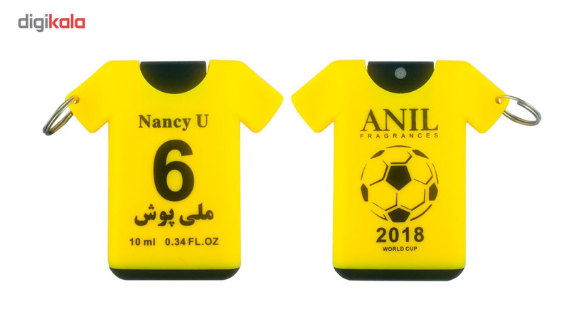 عطر جیبی آنیل سری جام جهانی مدل Nancy حجم 10 میلی لیتر
