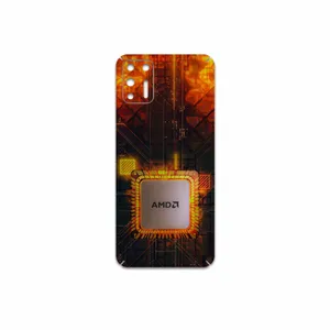 MAHOOT AMD Brand Cover Sticker for Motorola Moto G9 Plus