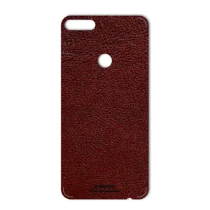 MAHOOT Natural Leather Cover Sticker for Huawei Y7 Prime 2018