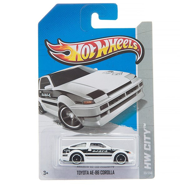 ماشین بازی متل سری Hot Wheels مدل Toyota Ae 86 Corolla کد X1874