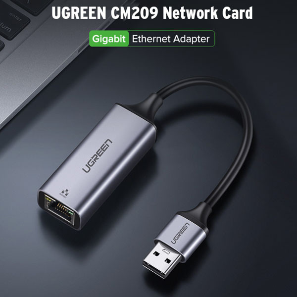 مبدل USB به Ethernet یوگرین مدل CM209-50922