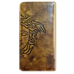 کیف پول مردانه مدل چرم طبیعی کد 412