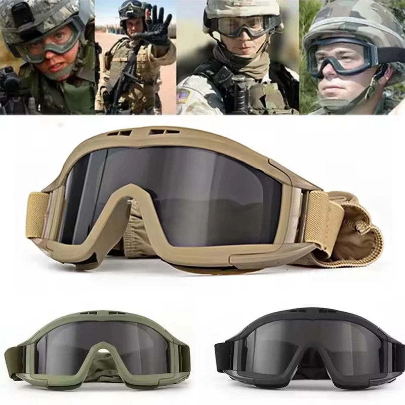 عکس شماره 5 : عینک ورزشی مدل طوفان تاکتیکال کد 2138 مناسب انواع ورزش