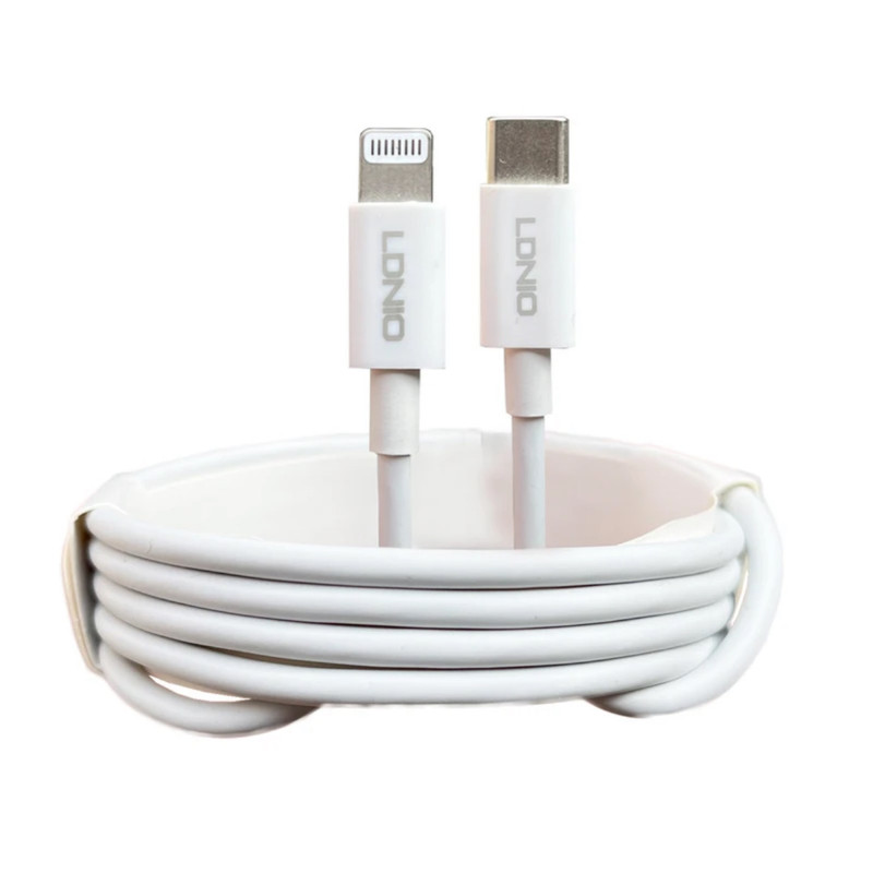 کابل تبدیل USB-C به لایتنینگ الدینو مدل 13pro Max طول 1 متر