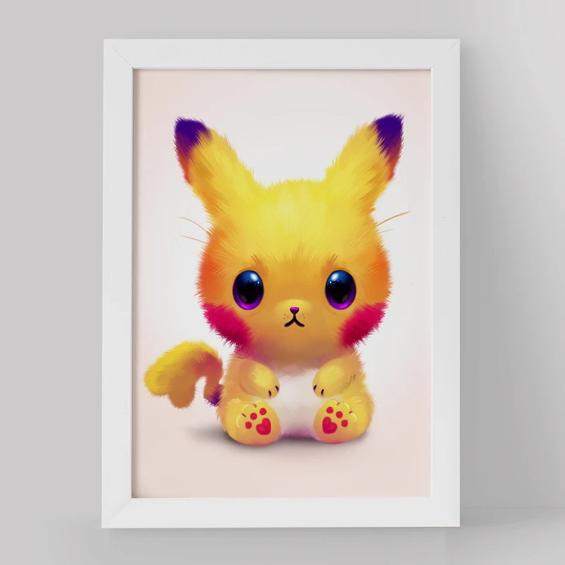 تابلو خندالو مدل پیکاچو انیمه پوکمون کد 17353