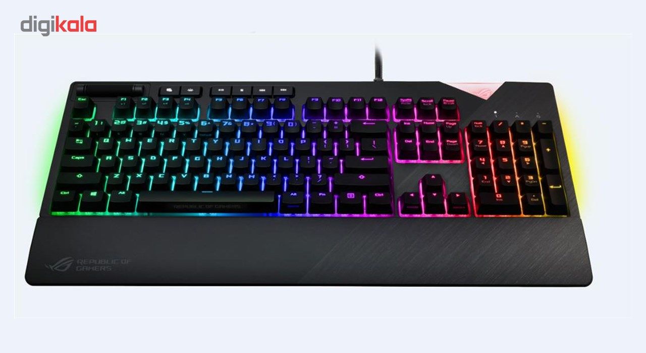 کیبورد مکانیکی مخصوص بازی ایسوس مدل ROG Strix Flare main 1 4