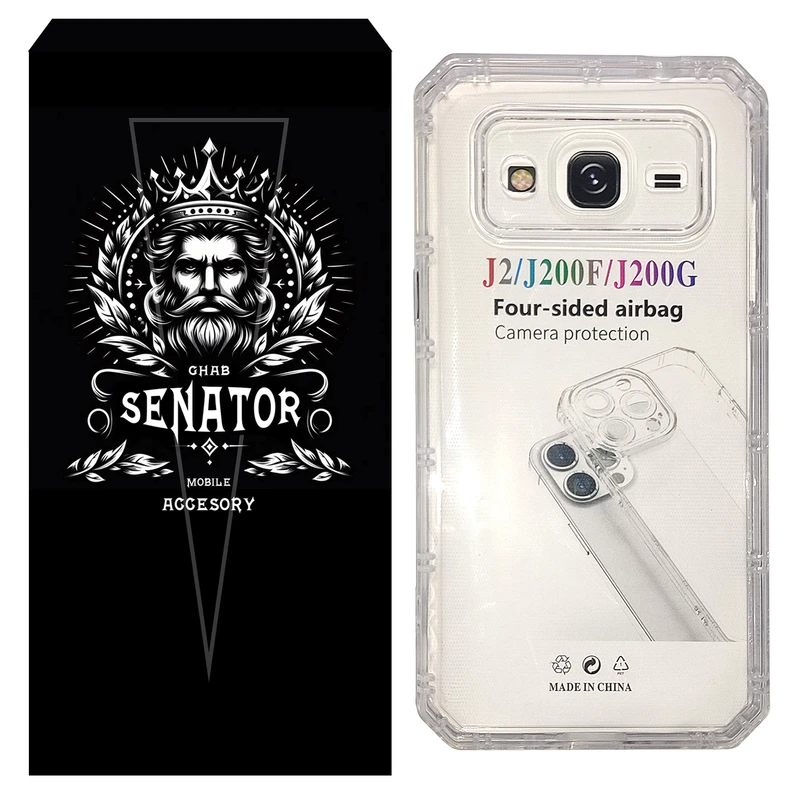 کاور سناتور قاب مدل ژله ای مناسب برای گوشی موبایل سامسونگ Galaxy J2 2015 / J200F / J200G