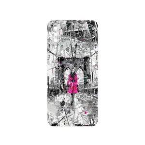 MAHOOT Collage of Catwalk Bridge Cover Sticker for Samsung Galaxy A50