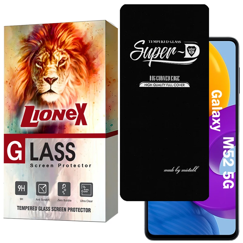 محافظ صفحه نمایش لایونکس مدل SUPERDNL مناسب برای گوشی موبایل سامسونگ Galaxy M52 5G