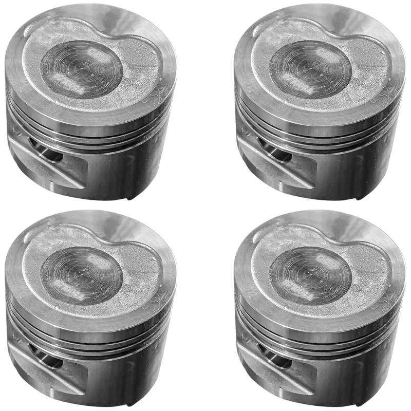 پیستون و گژن پین خودرو عظام مدل HP+ 0.50 مناسب برای پراید بسته 4 عددی