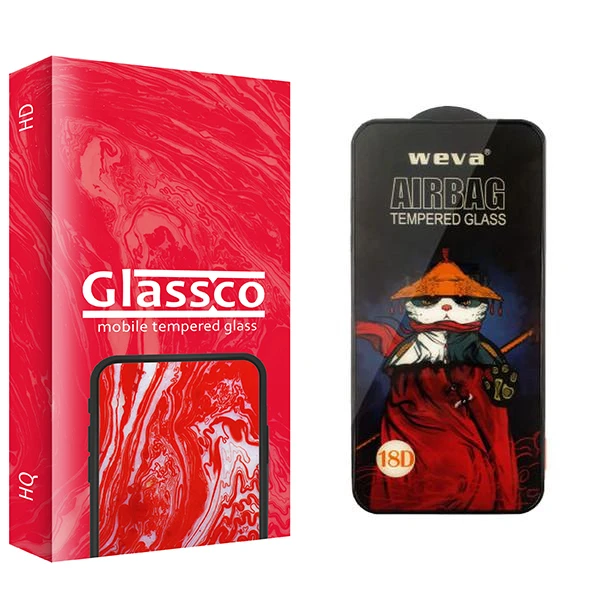 محافظ صفحه نمایش گلس کو مدل Co2 Air Bag مناسب برای گوشی موبایل اپل iPhone 13 Pro