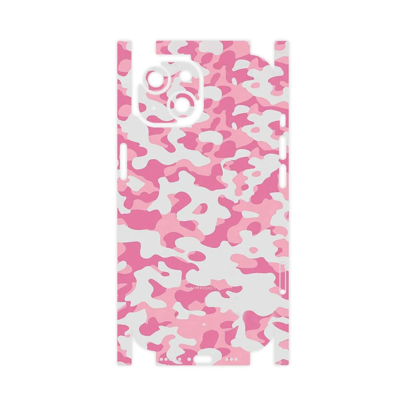 برچسب پوششی ماهوت مدل Army_Pink-FullSkin مناسب برای گوشی موبایل اپل iPhone 15