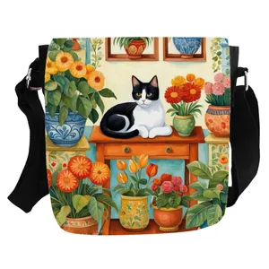 کیف رودوشی مدل گربه کد kd0077