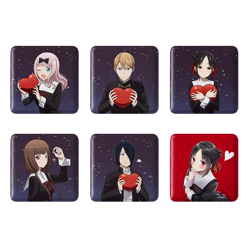 مگنت خندالو طرح انیمه کاگویا ساما کد 833A مجموعه 6 عددی