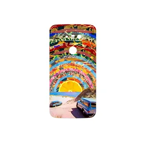 MAHOOT Collage of Orange Sky Cover Sticker for LG G5