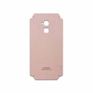 MAHOOT Rose Gold Leather Cover Sticker for HTC One Max