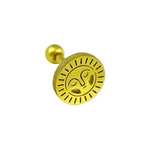 پیرسینگ گوش زنانه مدل خورشید کد P4264
