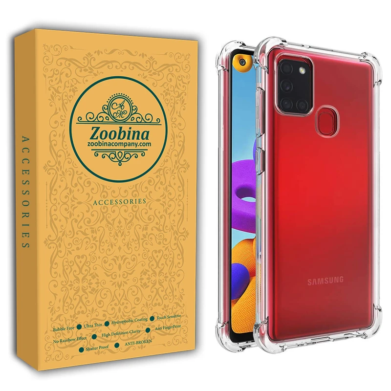 کاور زوبینا مدل COLORLESS مناسب برای گوشی موبایل سامسونگ Galaxy A21s