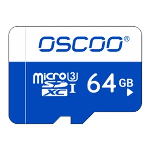 کارت حافظه microSDXC اسکو مدل V10   استاندارد UHS-I U3 سرعت 100MBps ظرفیت 64 گیگابایت
