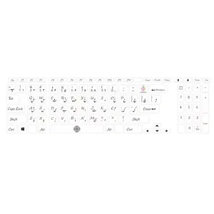 برچسب کیبورد حروف فارسی کد 075
