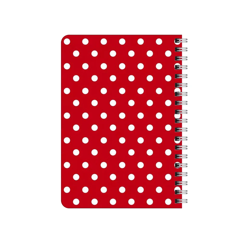 دفترچه یادداشت بامبیلیپ مدل چوبی طرح خال خال کد 0021045