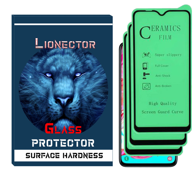 محافظ صفحه نمایش سرامیکی لایونکتور مدل LICR-03 مناسب برای گوشی موبایل نوکیا 2.3 بسته سه عددی