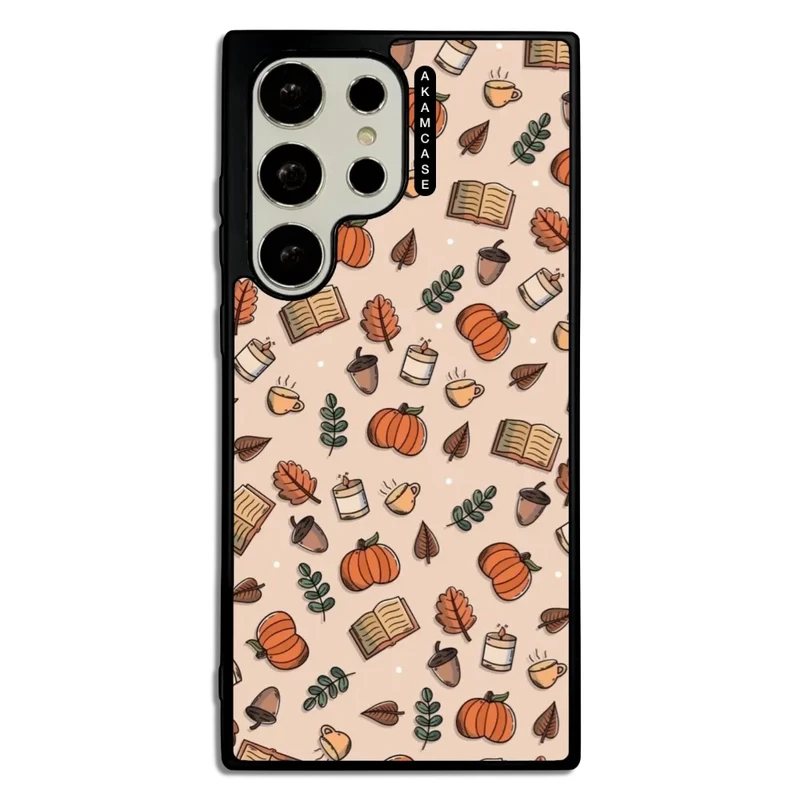 کاور آکام مدل AMC-WSGS23U-PUMPKIN-7 مناسب برای گوشی موبایل سامسونگ Galaxy S23 Ultra