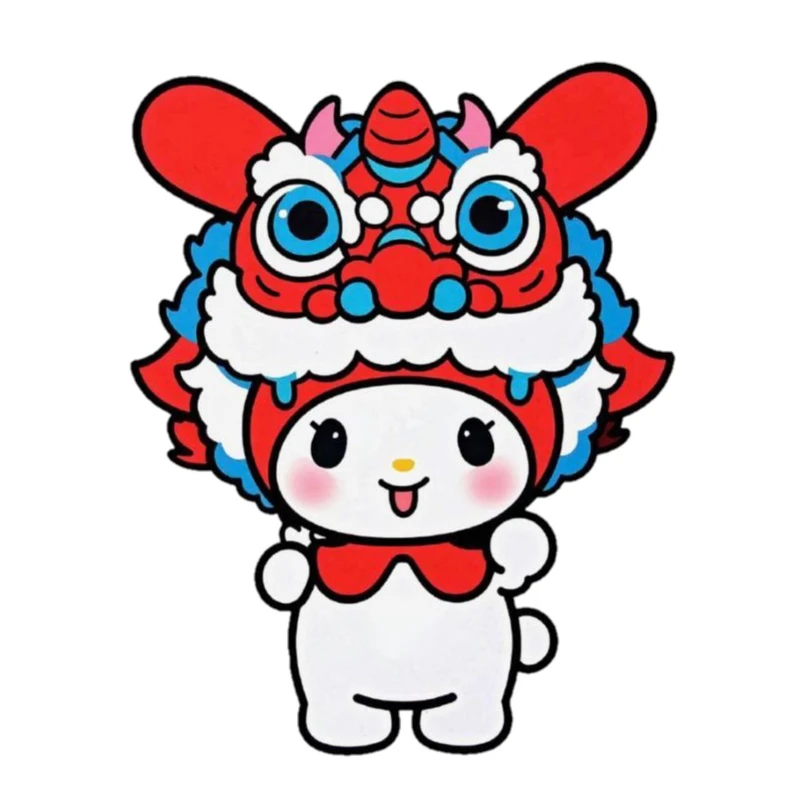 استیکر پارچه و لباس پاد آفرین مدل کارتونی کورومی ملودی بامزه جذاب کد 1501