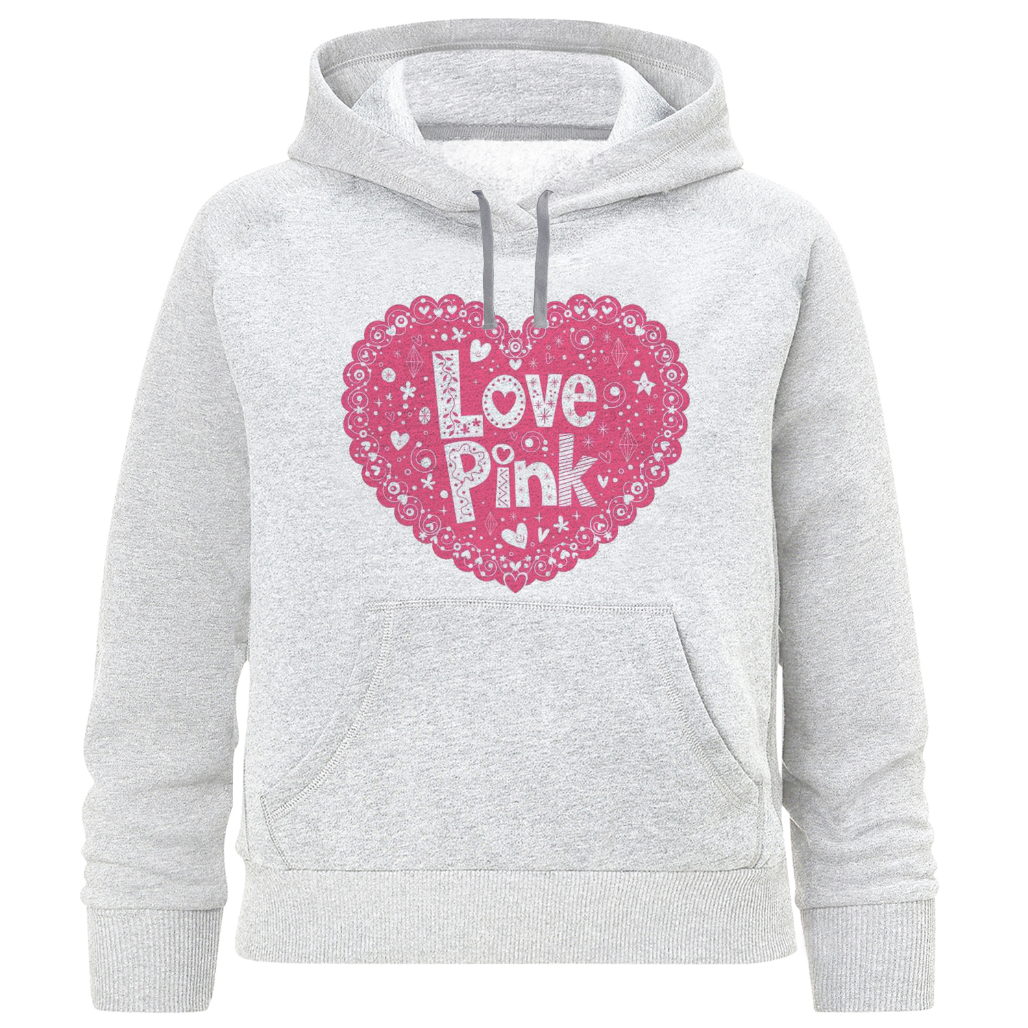 هودی دخترانه مدل قلب F810