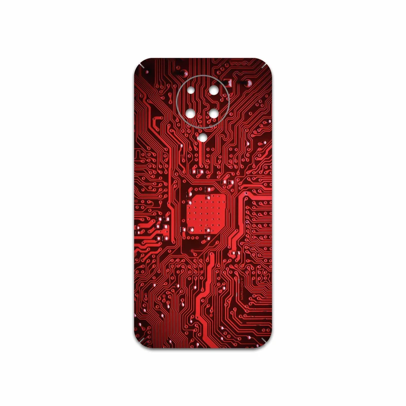 برچسب پوششی ماهوت مدل Red Printed Circuit Board مناسب برای گوشی موبایل شیائومی Poco F2 Pro
