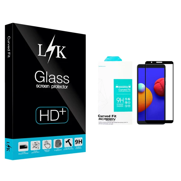 محافظ صفحه نمایش ال کی مدل +HD مناسب برای گوشی موبایل سامسونگ Galaxy A01 Core