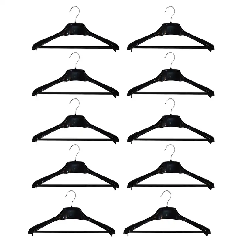 چوب لباسی مدل اپل دار بسته 10 عددی